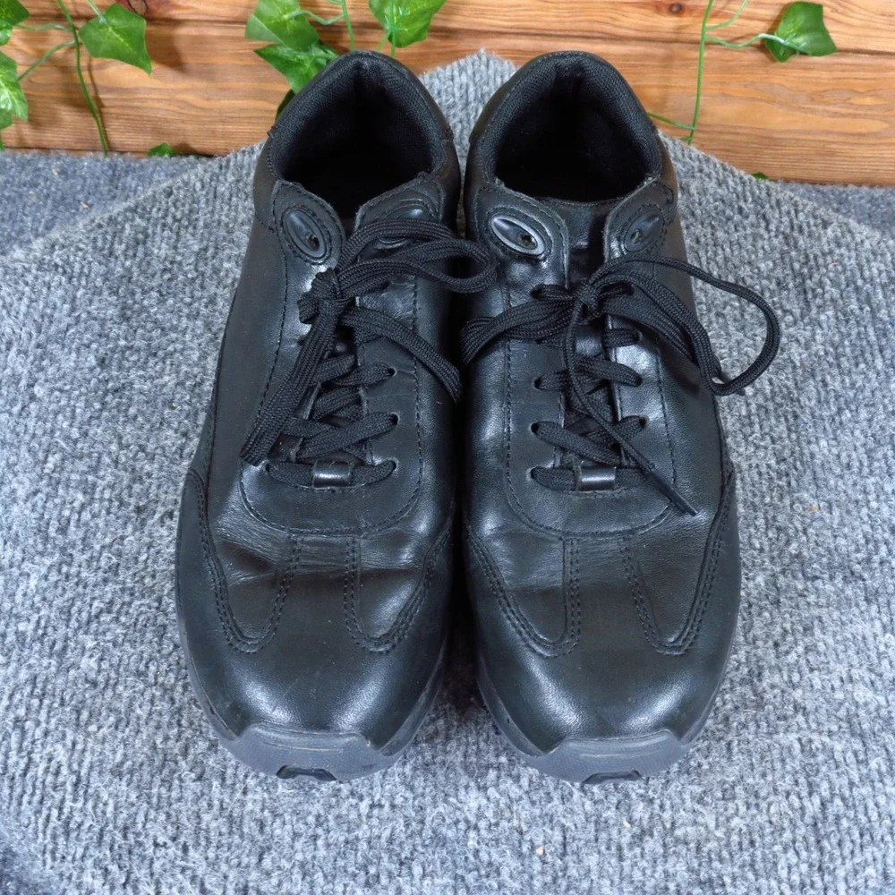 Rockport APW9132 Women Walking Shoe Size 7.5 Performance Comfort Black Leather